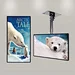 electronic advertising screens